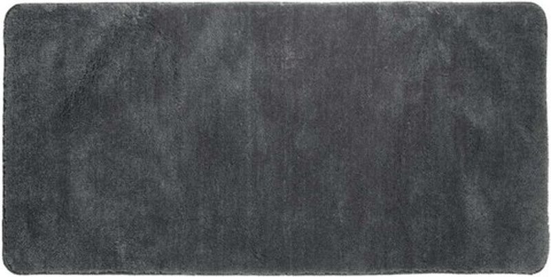 Sealskin angora -badmat 70x140 cm - polyester - donkergrijs