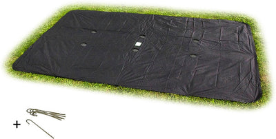 Exit toys exit groundlevel trampoline afdekhoes 244x427cm - trampoline beschermhoes - weerbestendig - rechthoekig - afdekzeil