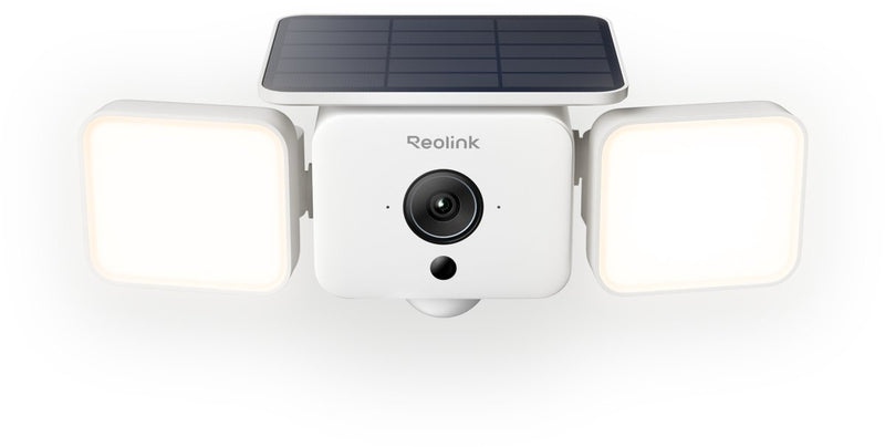 Reolink solar floodlight cam - draadloze buitencamera met schijnwerper - solarease™-opladen - geluids- lichtalarm - slimme detectie - wifi 6