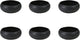 Medard de noblat - oslo black - kleine kom 12 cm - 6 delig - stoneware