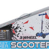 Street rider 3-wiel step met verstelbaar stuur abec 7 blauw