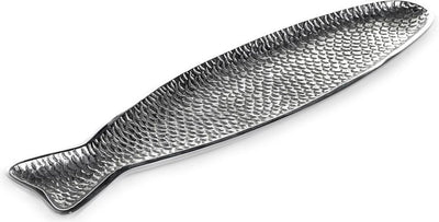 Serax - paola navone - fish fish - serveerschaal - grijs - l 45cm