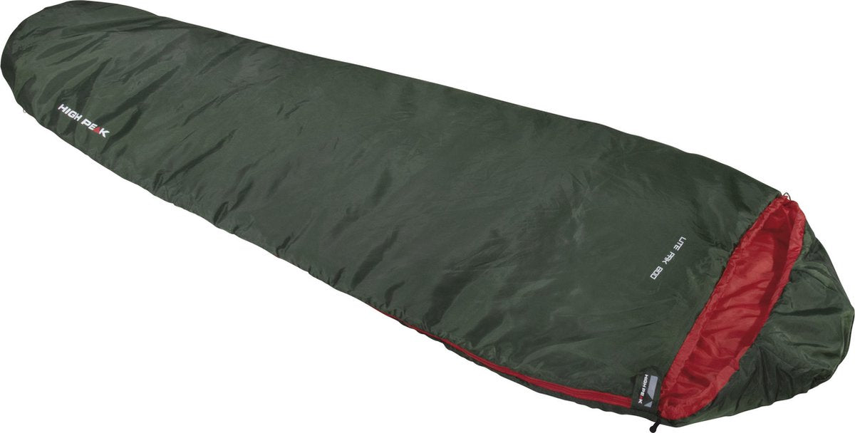 High peak lite pak 800 sleeping bag, groen