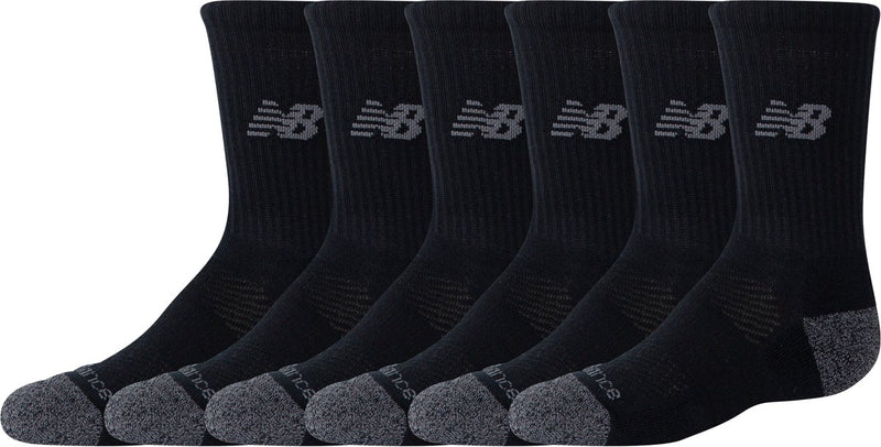 New balance active crew socks 3 pack unisex sportsokken - white