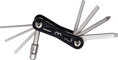 Bbb cycling minifold s - compacte multitool racefiets mtb - 9-delig - fietsgereedschap voor onderweg - btl-40s