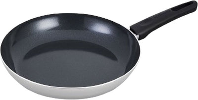 Brabantia indu+ koekenpan - ø 28cm - 100% pfas vrij - keramische antiaanbaklaag - inductie koekenpan - vaatwasserbestendig - grijs