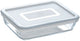 Pyrex rechthoekige schaal 1,5 l – cook freeze met vershouddeksel