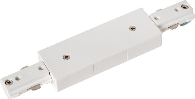 Lucide track startvoeding - 1-fase railsysteem railverlichting - dubbel - wit (uitbreiding)