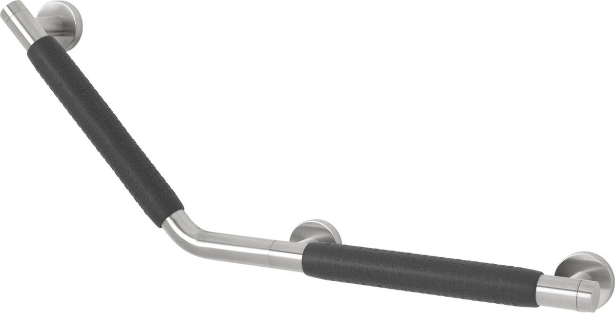 Tiger boston comfort safety - handgreep - wandbeugel links 135º - rvs geborsteld