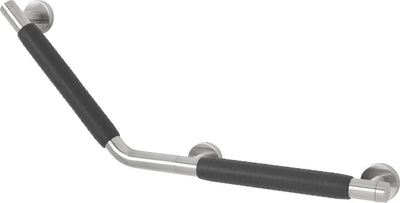 Tiger boston comfort safety - handgreep - wandbeugel links 135º - rvs geborsteld