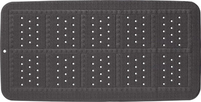 Sealskin unilux - antislipmat 35x70 cm - pvc - antraciet