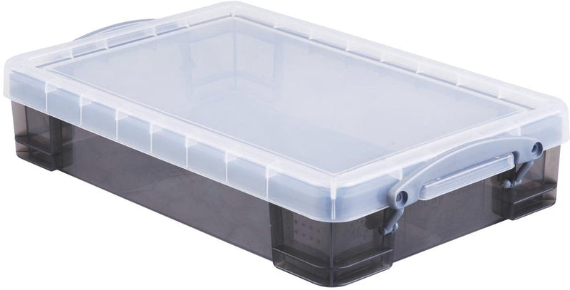 Really useful boxes really useful box 4 liter transparant smoke