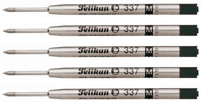 Pelikan balpenvulling 337 medium zwart 5 stuks