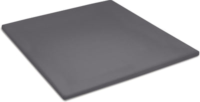 Cinderella single-split topper jersey 160 x 200 210cm (94) light grey (tot 15cm)