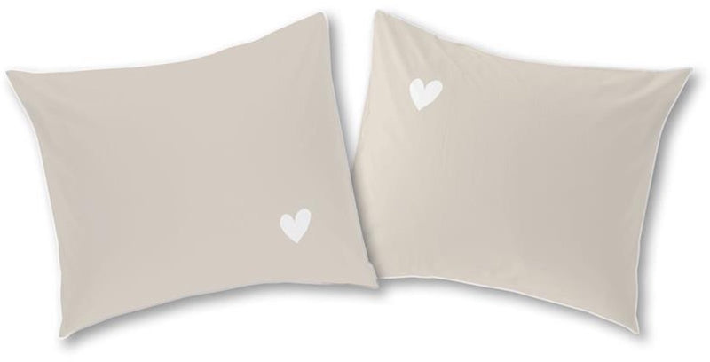 Vtwonen - kussensloop - 60x70cm (set van 2) - zand