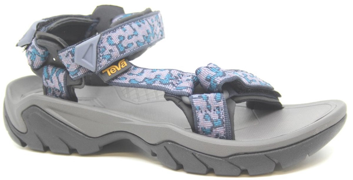 Teva w terra fi 5 universal dames sandalen - grijs ridge