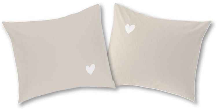 Vtwonen - kussensloop - 60x70cm (set van 2) - zand