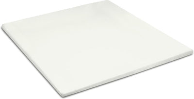 Cinderella weekend - topper hoeslaken (tot 15 cm) - katoen - 180x210 cm - ivoor