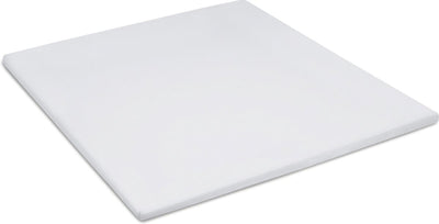 Cinderella sundays hoeslaken - topper - 100% katoen-satijn - 200x220 cm - tot 15 cm - lichtgrijs