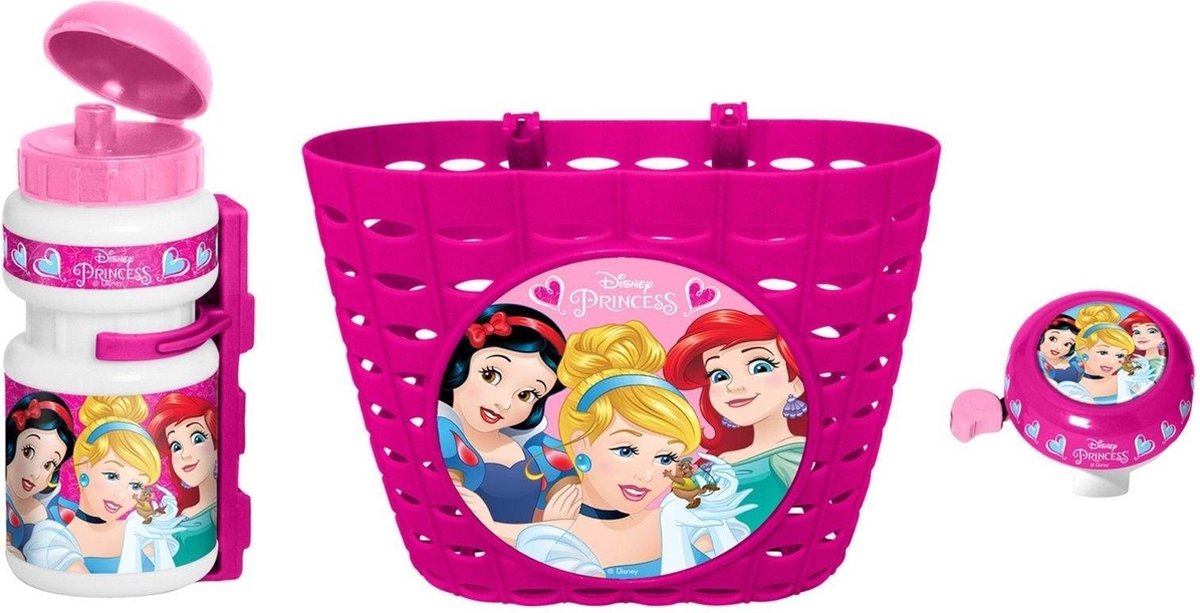 Disney accessoiresset princess roze wit 3-delig