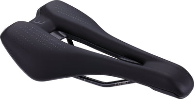 Bbb cycling echelon comfort fietszadel 165mm – sportief fietszadel – racefiets mountainbike – ergonomische uitsparing - bsd-158