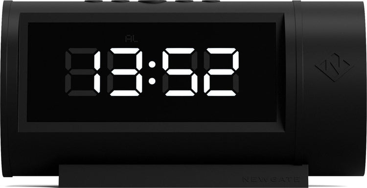 Newgate pil - led wekker - zwart