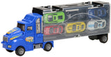 Lobbes speelgoed bv opberg autotransporter - blauw - afbeelding 1