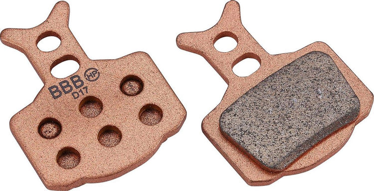 Bbb cycling remblokken discstop compatibel met formula mega schijfremmen bbs-67s - koper