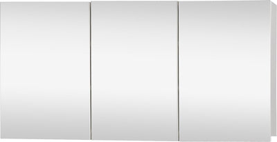 Differnz brida spiegelkast 50x100x15cm 3 deuren wit