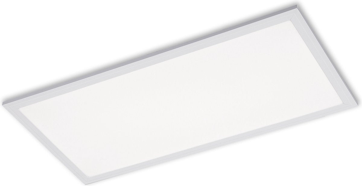Briloner - led plafonniére - paneel, led-plafondlamp, 24 watt, 2.400 lumen, 4.000 kelvin, wit
