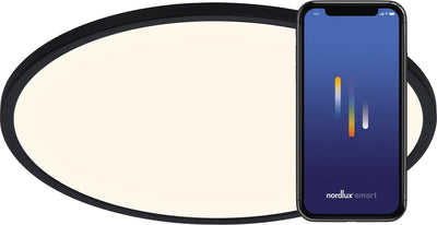 Nordlux oja 42-plafondlamp-smart-ip20-zwart