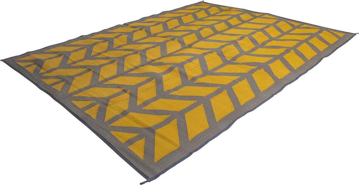 Bo-camp - industrial - chill mat - flaxton - geel - m