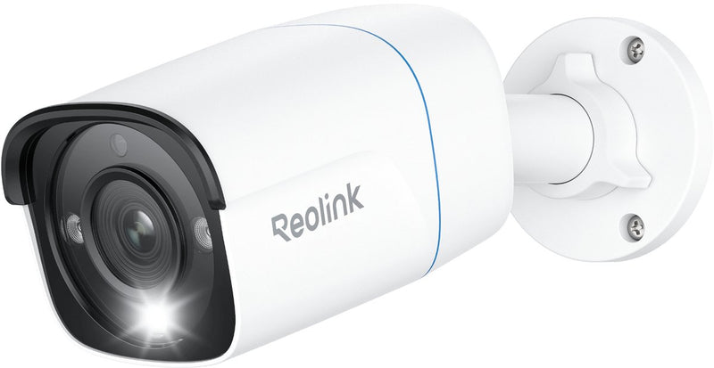 Reolink poe beveiligingscamera p330 - 8mp uhd - slimme tweerichtingswaarschuwingen - 4k kleurnachtzicht - tot 512gb microsd-kaart - 1-pack