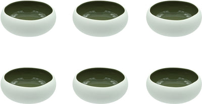 Medard de noblat - oslo olive - kleine kom 12 cm - 6 delig - stoneware