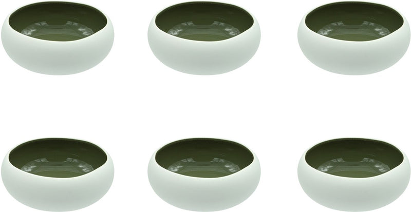 Medard de noblat - oslo olive - kleine kom 12 cm - 6 delig - stoneware