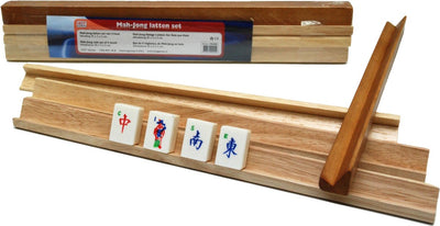 Hot games mah-jong latten set klein 4st. 40x2 cm