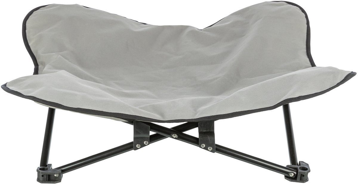 Trixie - stretcher voor hond - donkergrijs zwart - 88x88x32 cm