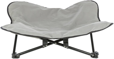 Trixie - stretcher voor hond - donkergrijs zwart - 88x88x32 cm
