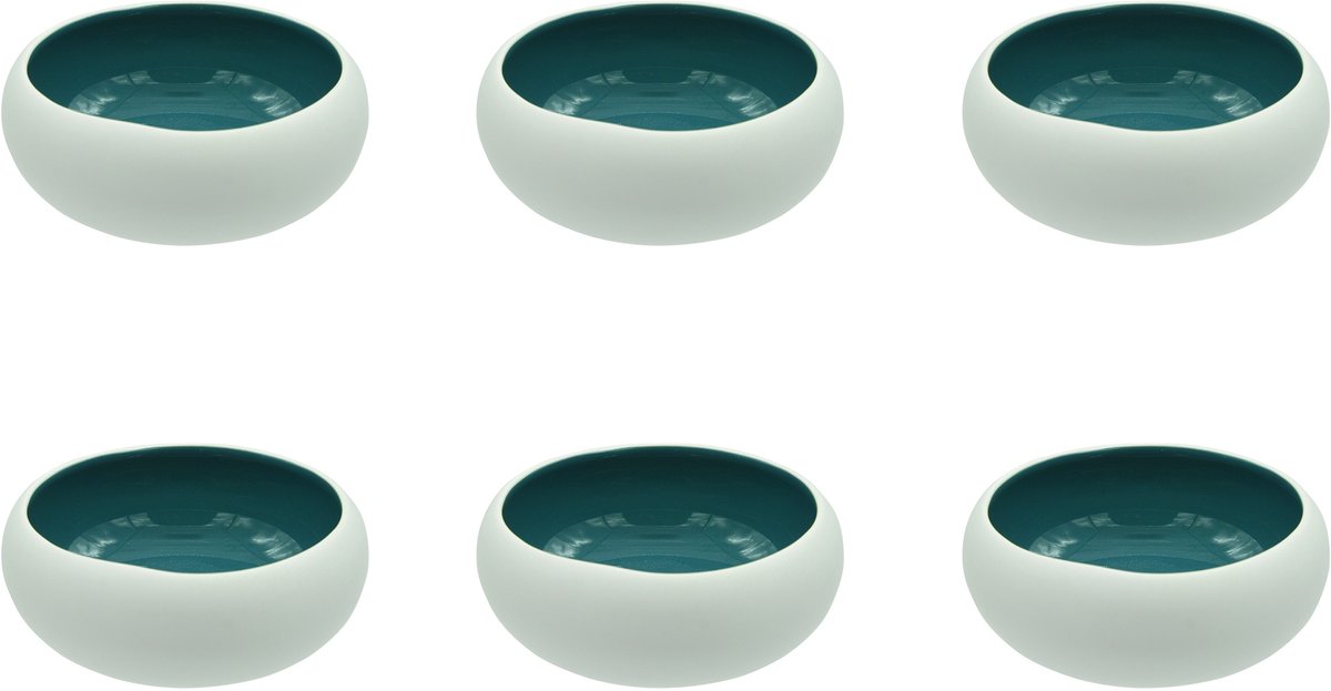Medard de noblat - oslo pacific - kleine kom 12 cm - 6 delig - stoneware