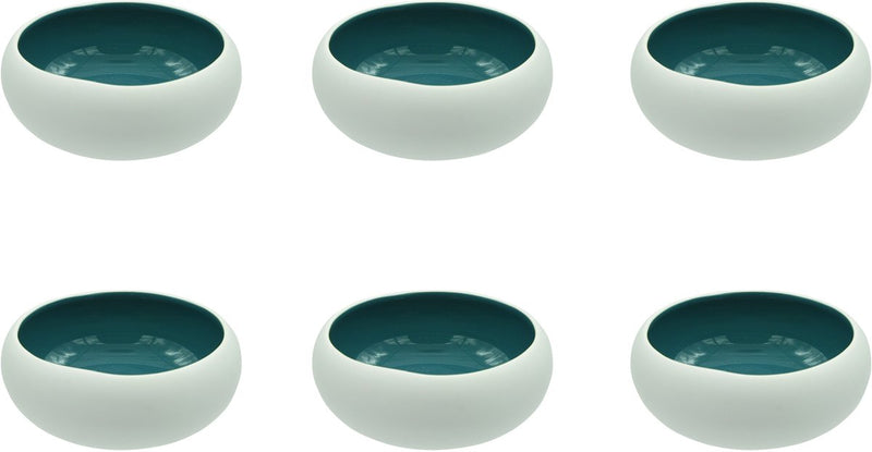 Medard de noblat - oslo pacific - kleine kom 12 cm - 6 delig - stoneware