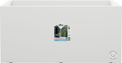 Elho vivo next lang 80 - plantenbak voor binnen buiten rechthoekig - 100% gerecycled plastic - l 78.0 x h 37.9 cm - wit