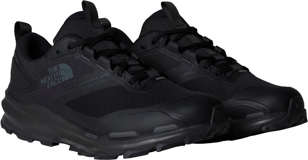 The north face m vectiv fastpack lite wp heren wandelschoenen - tnf zwart - anthracite gr