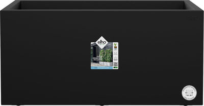 Elho vivo next lang 80 - plantenbak voor binnen buiten rechthoekig - 100% gerecycled plastic - l 78.0 x h 37.9 cm - living black