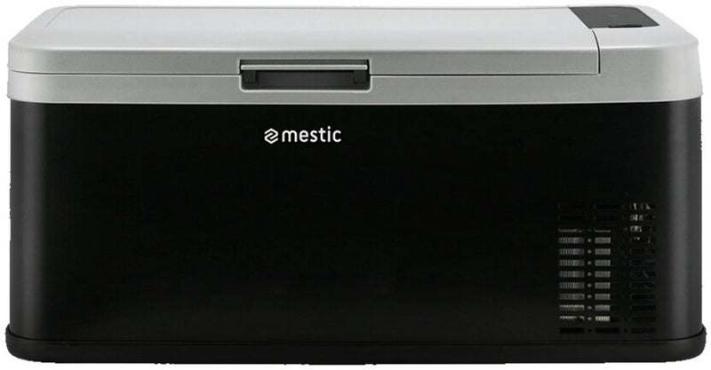 Mestic mcc-18 ac dc compressor koelbox - digitaal display met usb - 18l inhoud voor kleine flessen en blikjes - met bluetooth app