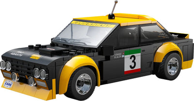 Cada fiat abarth 131 - smart chassis bouwstenen model - 216 stuks