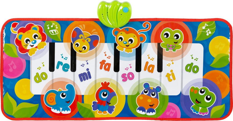 Playgro muzikale piano mat - speelgoed baby - speelgoed 1 jaar - interactief babyspeelgoed - pianomat - dansmat jumbo - baby speelgoed muziekinstrument - interactief speelgoed baby - educatief speelgoed - kraam cadeau - speelgoed met geluid