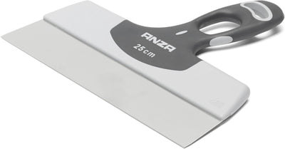 Anza afstrijkmes rvs - maat 20 cm
