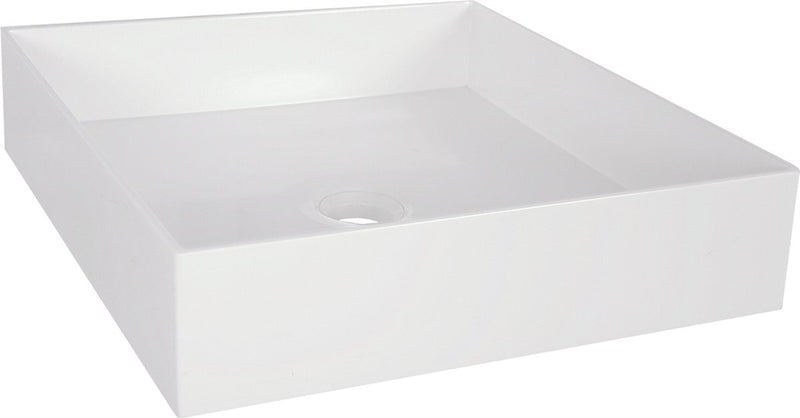 Differnz jura waskom vierkant 42x42x10cm poly