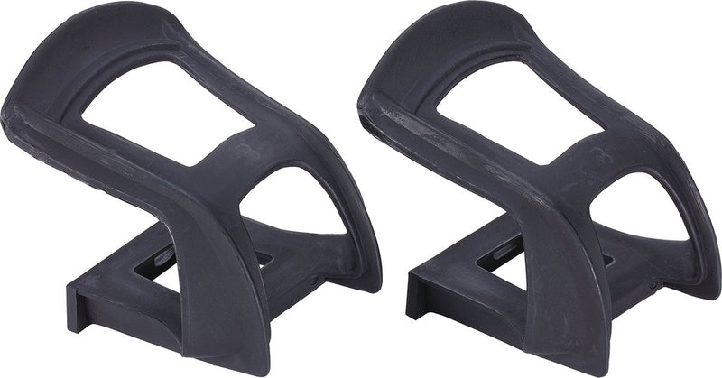 Bbb cycling nosetight toeclips pedalen - fiets pedaal adapter - extra grip en kracht overdracht - alternatief voor klikpedalen - accessoires fietspedalen - bpd-95