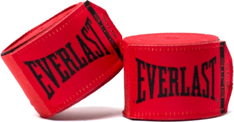 Everlast elite handwraps red 457cm - standaard
